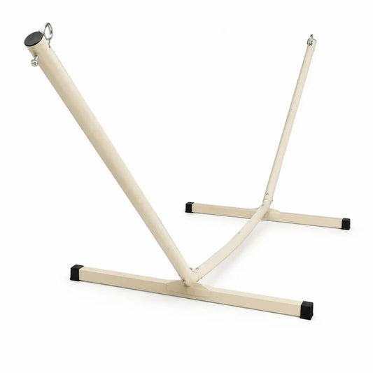 Stahl Hängemattengestell Beige 300x120x105 cm
