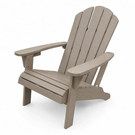 Adirondack Gartenstuhl Kunststoff Beige